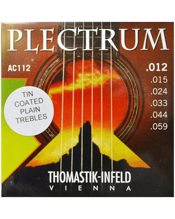 CUERDAS ACUSTICAS PELECTRUM AC112 THOMASTIK