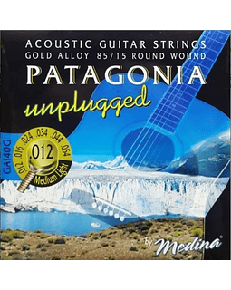 CUERDAS GUITARRA ACÚSTICA  PATAGONIA GOLD ALLOY