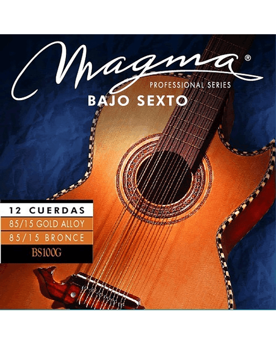 SET DE CUERDAS BAJO SEXTO 12 CUERDAS