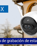 Cámara WiFi Lente Doble AI Integrada C3X Ezviz