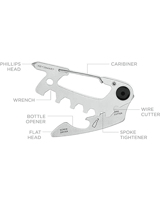 Multiherramienta de Llavero AllTul Raptor 