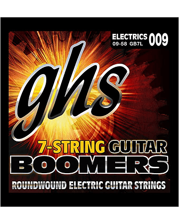 Set de 7 cuerdas Guitarra electrica ghs	
