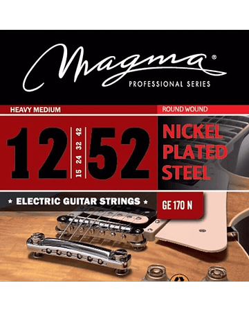Encordado Cuerdas Guitarra Eléctrica Magma Ge170n