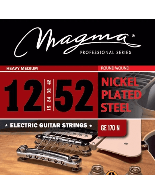 Encordado Cuerdas Guitarra Eléctrica Magma Ge170n