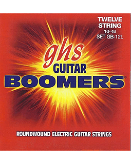 Cuerdas guitarra electrica GB-12L GHS BOOMERS	
