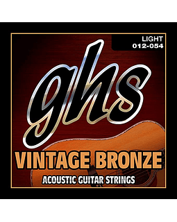 CUERDAS GUITARRA ACUSTICA VN-L GHS VINTAGE BRONZE