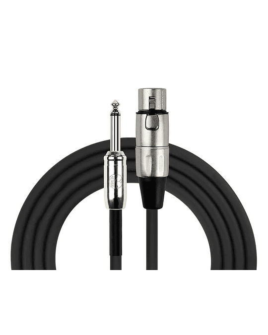 CABLE XLR HEMBRA A PLUG MONO MACHO 3 MTS KIRLIN