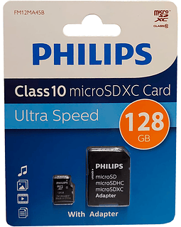 Philips microSDXC 128 GB Class 10 (FM12MA45B/97)