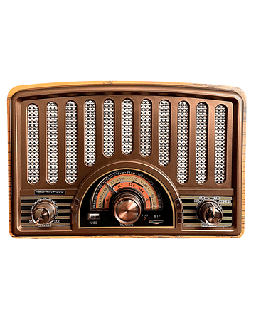 Radio Parlante Retro Sixtinna Bluetooth 