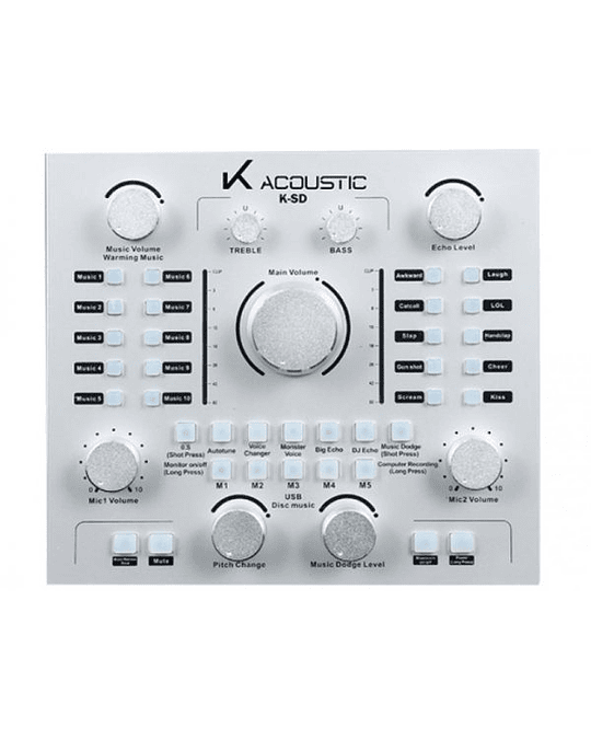 Interfaz Multiple Mixer K-Acoustic K-SD