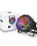 Luces De Fiesta  Par Light Circle Led Rgb