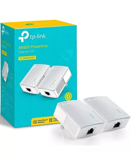 Kit Extensor De Rango Powerline Tp-link Av600 Tl-pa4010kit