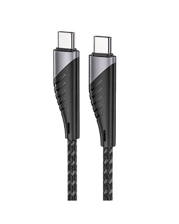 Cable de Datos y Carga Rápida Fiddler USB-C a USB-C