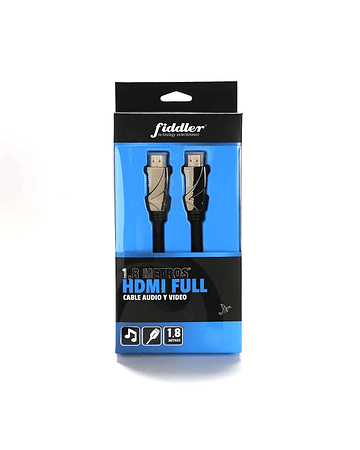 Cable Audio-Video HDMI Full 1,8mts