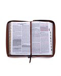 BIBLIA DE PROMESAS COMPACTA CON CIERRE E ÍNDICE