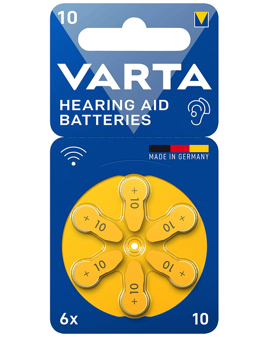 PILA / BATERIA AUDIFONOS NUMERO 10 VARTA