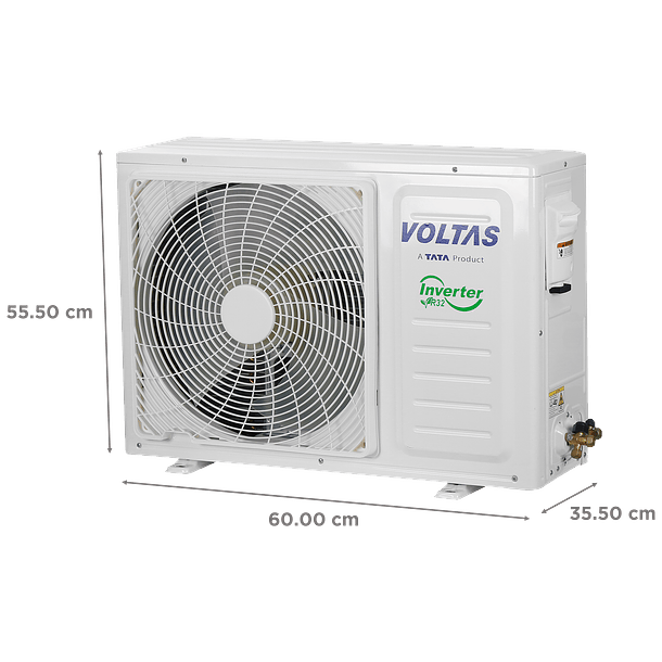 VOLTAS Zenith 2 in 1 Convertible 1.6 Ton 5 Star Inverter Split AC with Anti Bacteria Filter (2021 Model, Copper Condenser, 195V ADJ) 5