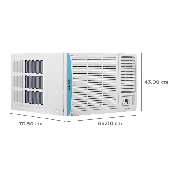 Voltas Magnum 2 in 1 Convertible 1.5 Ton 4 Star Inverter Window AC with Anti Dust Filter (2023 Model, Copper Condenser, 184V MADE) 3