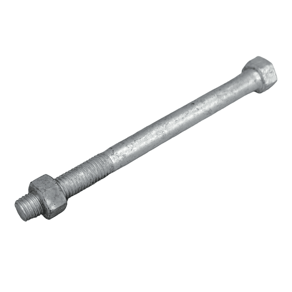 Perno de Acero Galvanizado 1/2 x 8