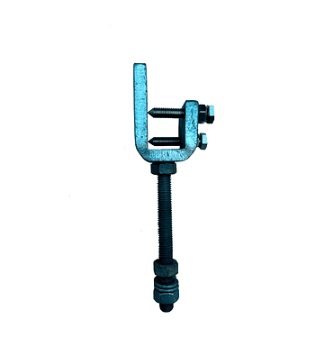 Soporte prensa bajada OPGW/ADSS galvanizado