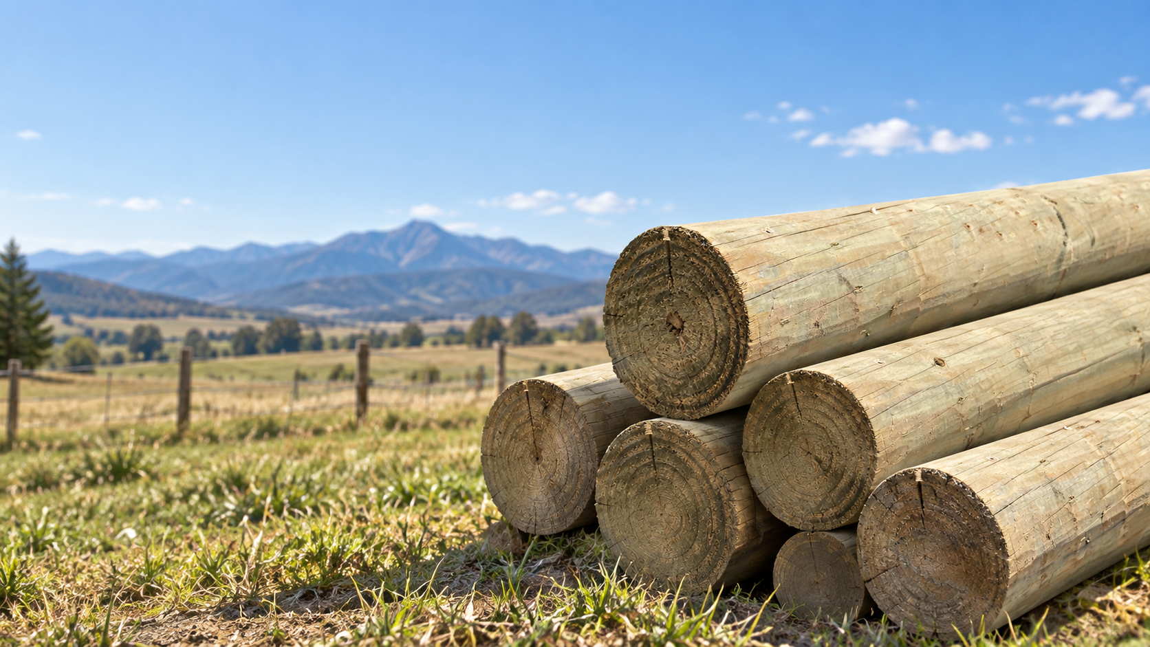 Postes de madera: usos, medidas, instalación y cómo elegir el adecuado