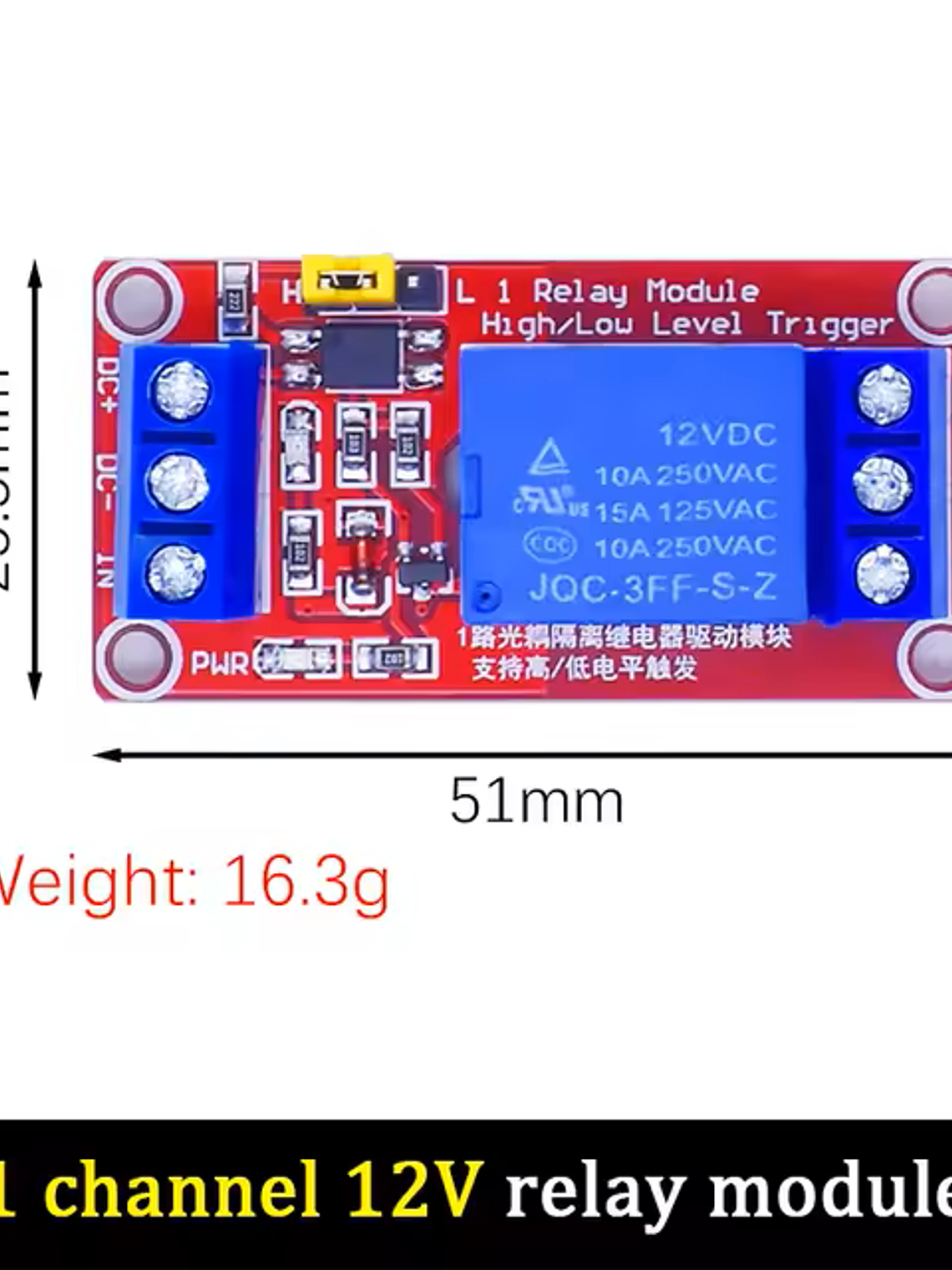 Módulo Relé de 1 Canal 1