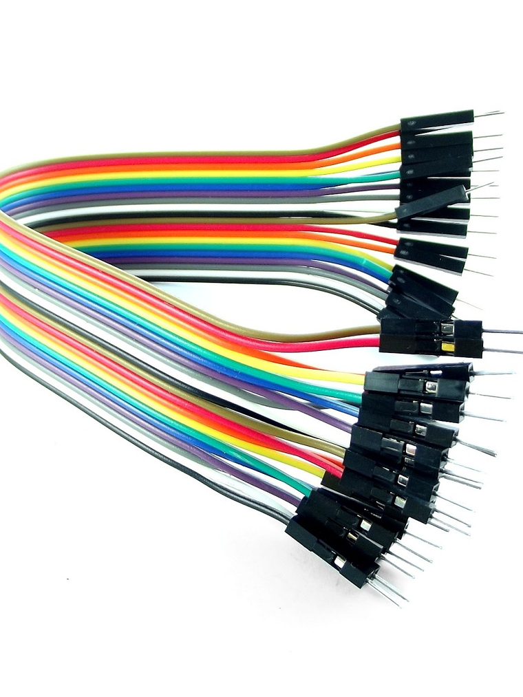 Cable Jumper Dupont macho a macho 20cm / 20Und 1