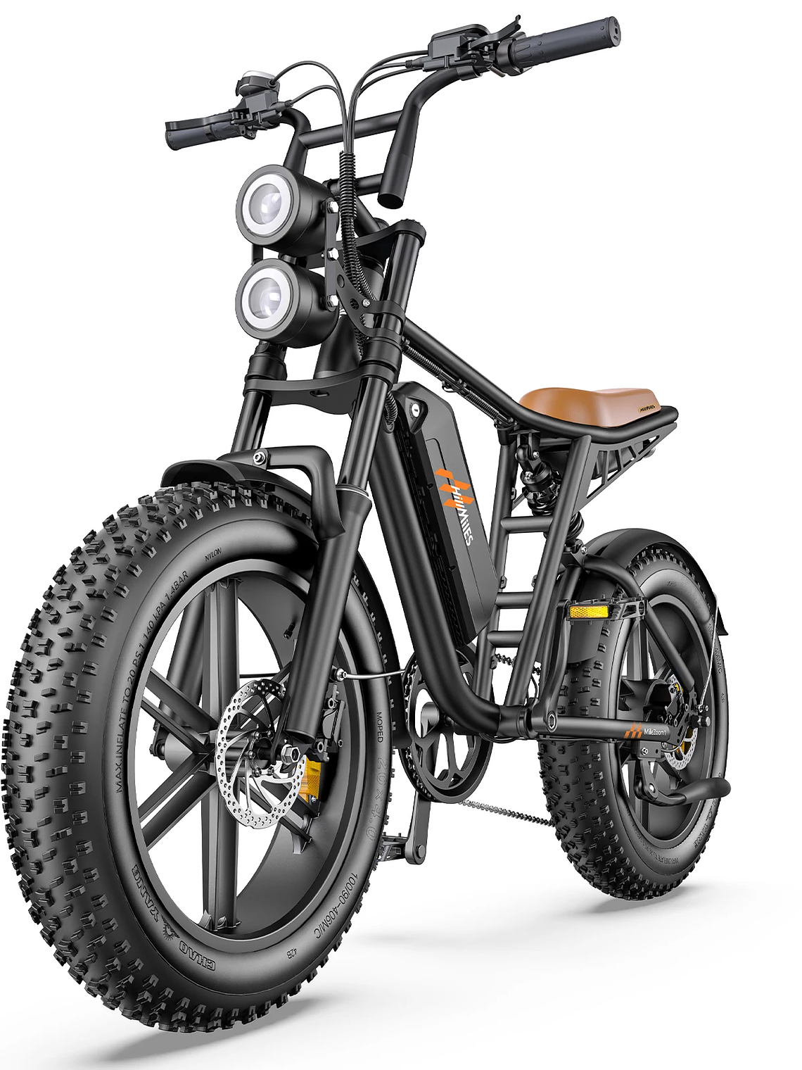 E-Bike Fat Tire 250W - Potencia refinada y máximo confort para una experiencia superior en cualquier terreno. 2