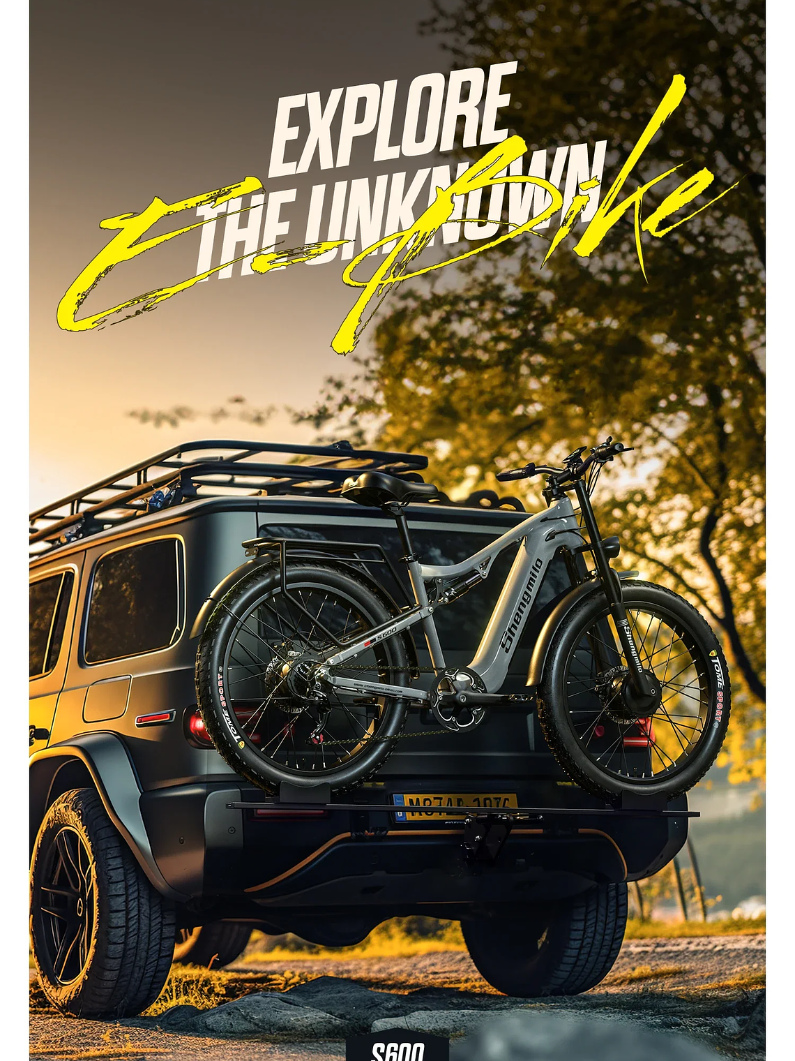 Shengmilo S600 Bicicleta Eléctrica de Montaña 9