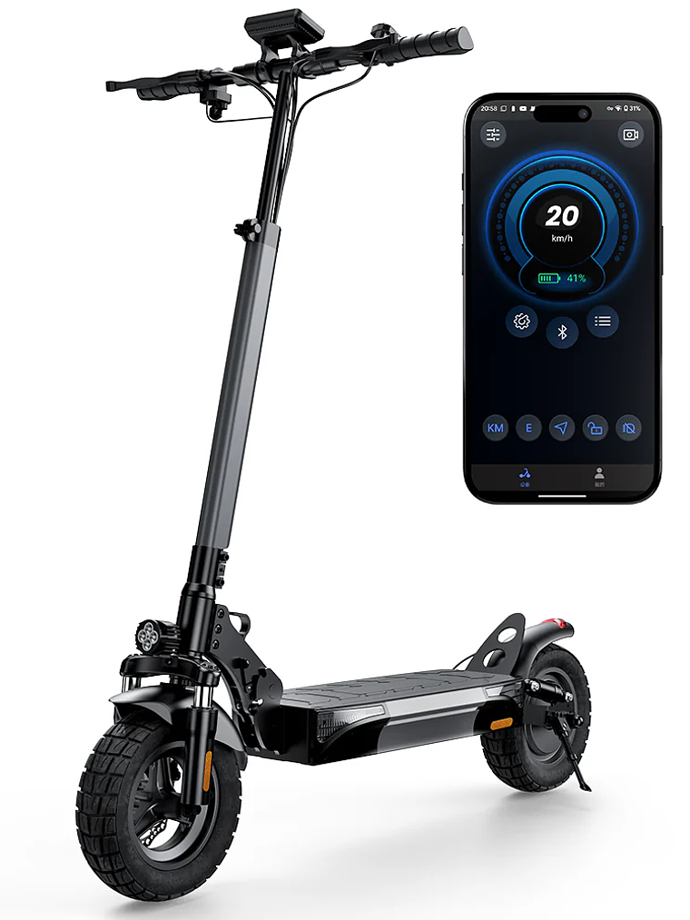 W9 Off-Road – Patinete Eléctrico 1000W, 45 km/h, 45 km de autonomía, Frenos Duales + APP 1
