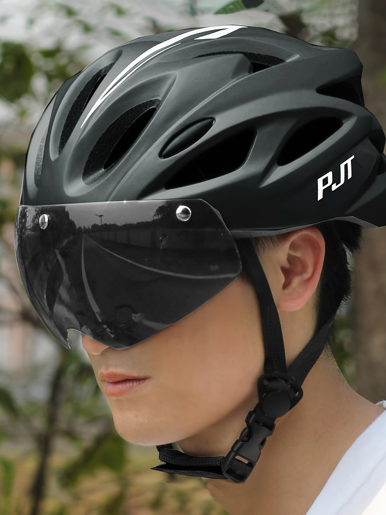 Casco de Ciclismo Premium con Visera Desmontable y Alta Protección 2