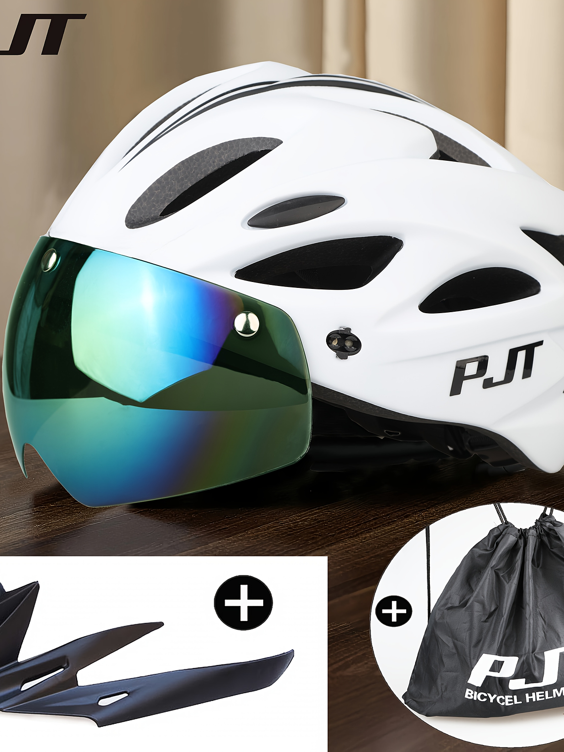 Casco de Ciclismo Premium con Visera Desmontable y Alta Protección 5