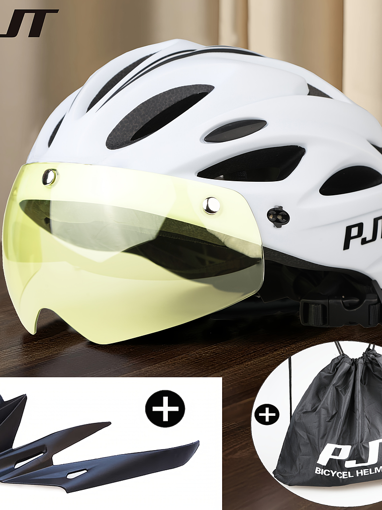 Casco de Ciclismo Premium con Visera Desmontable y Alta Protección 6