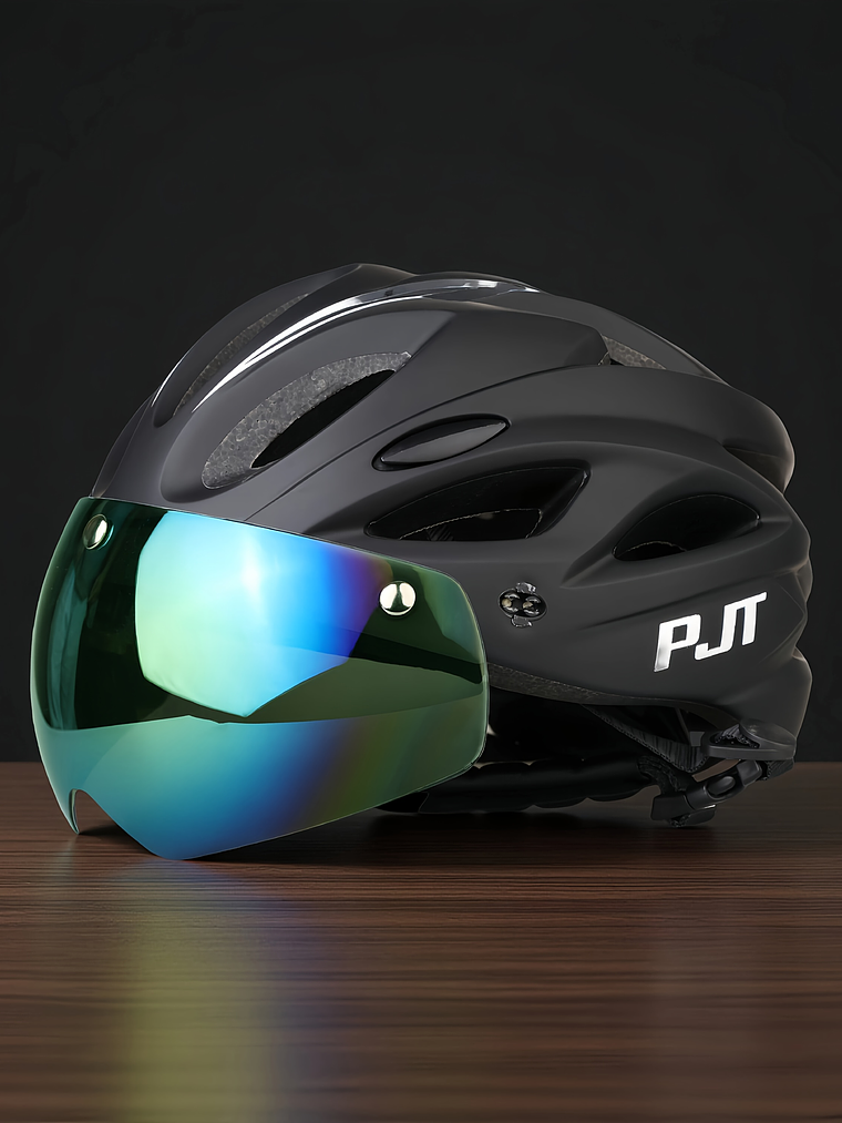 Casco de Ciclismo Premium con Visera Desmontable y Alta Protección 7