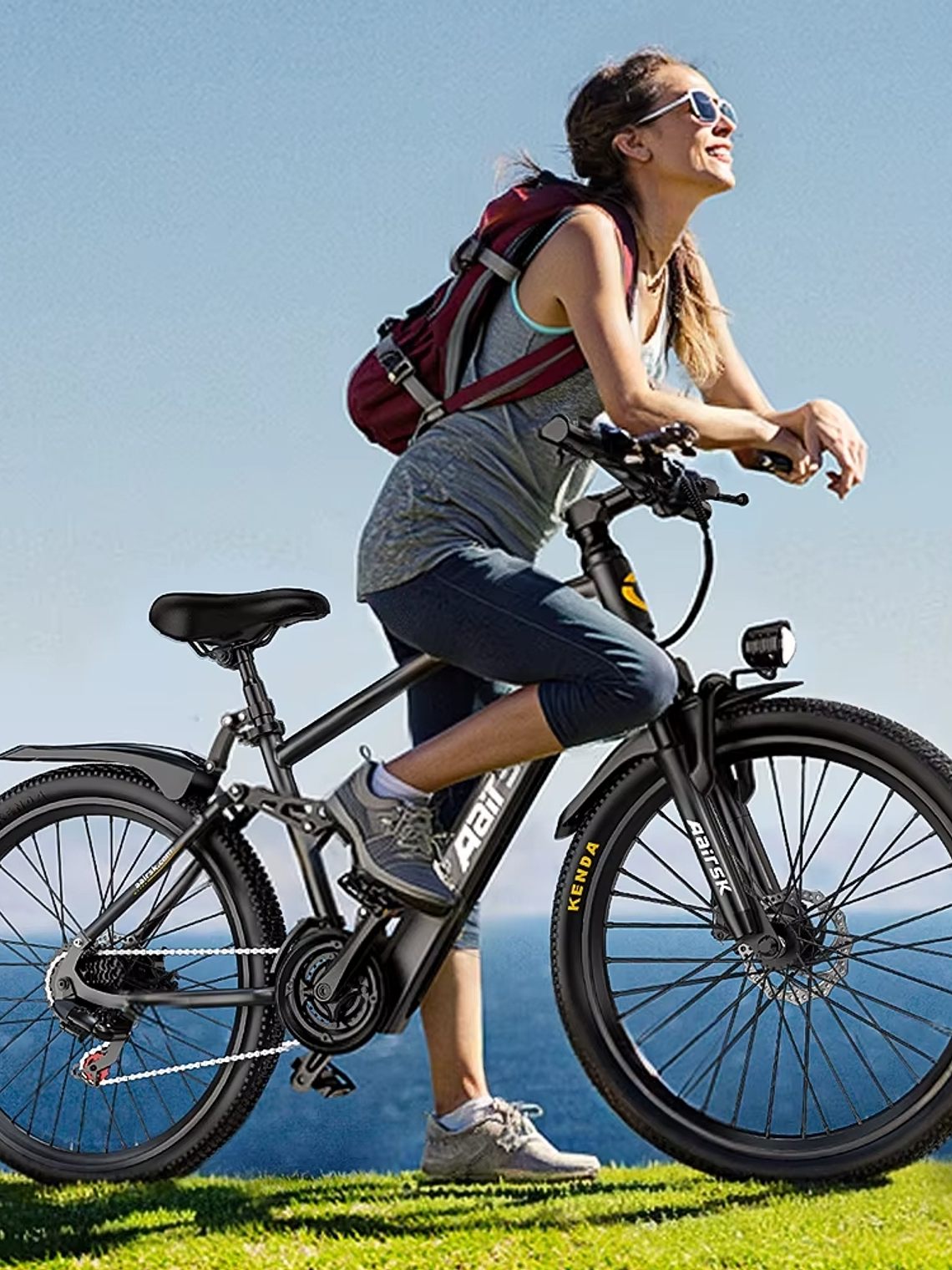 E-Bike GT300 – 250W, 25 KM/H, 7 Velocidades, Pantalla LCD – Para Ciudad y Montaña 3