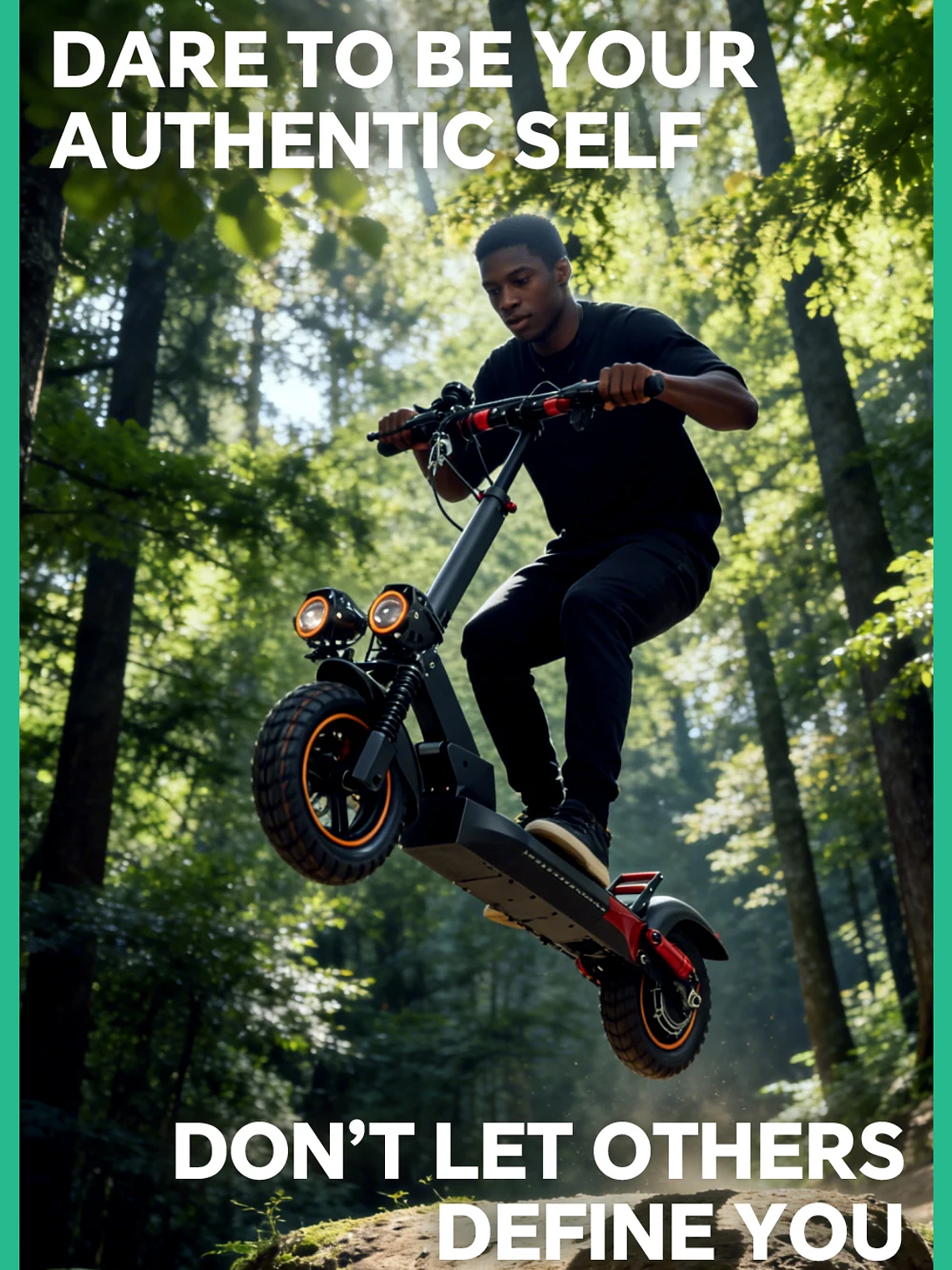 Patinete Eléctrico MX-14 800W | 45 km/h · 40 km Autonomía · Ruedas Off-Road 10” · Plegable 3