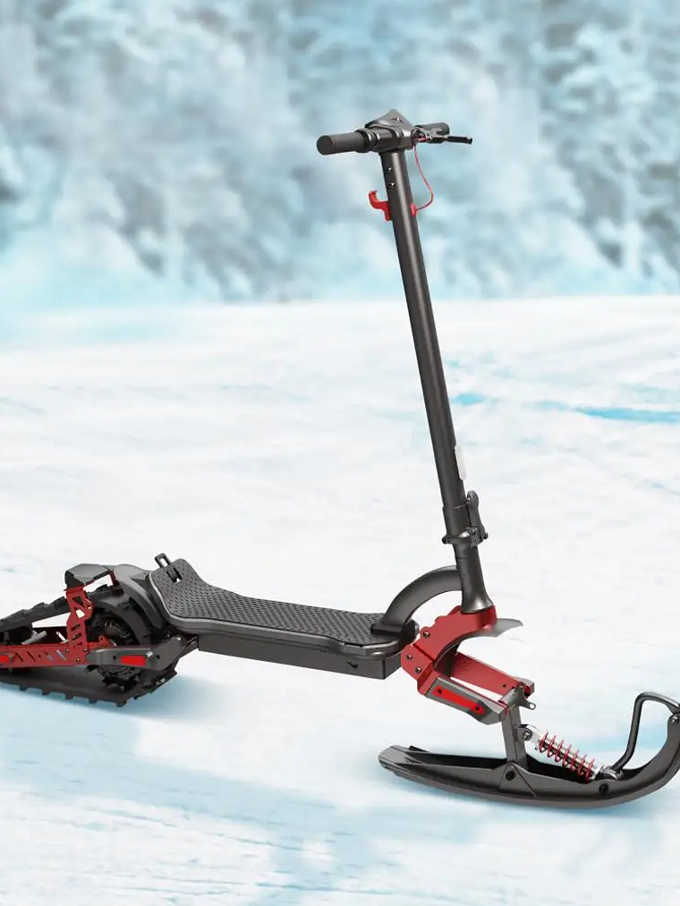 Patinete eléctrico de nieve 3-en-1, 45 km/h, 2000W, todo terreno. 2