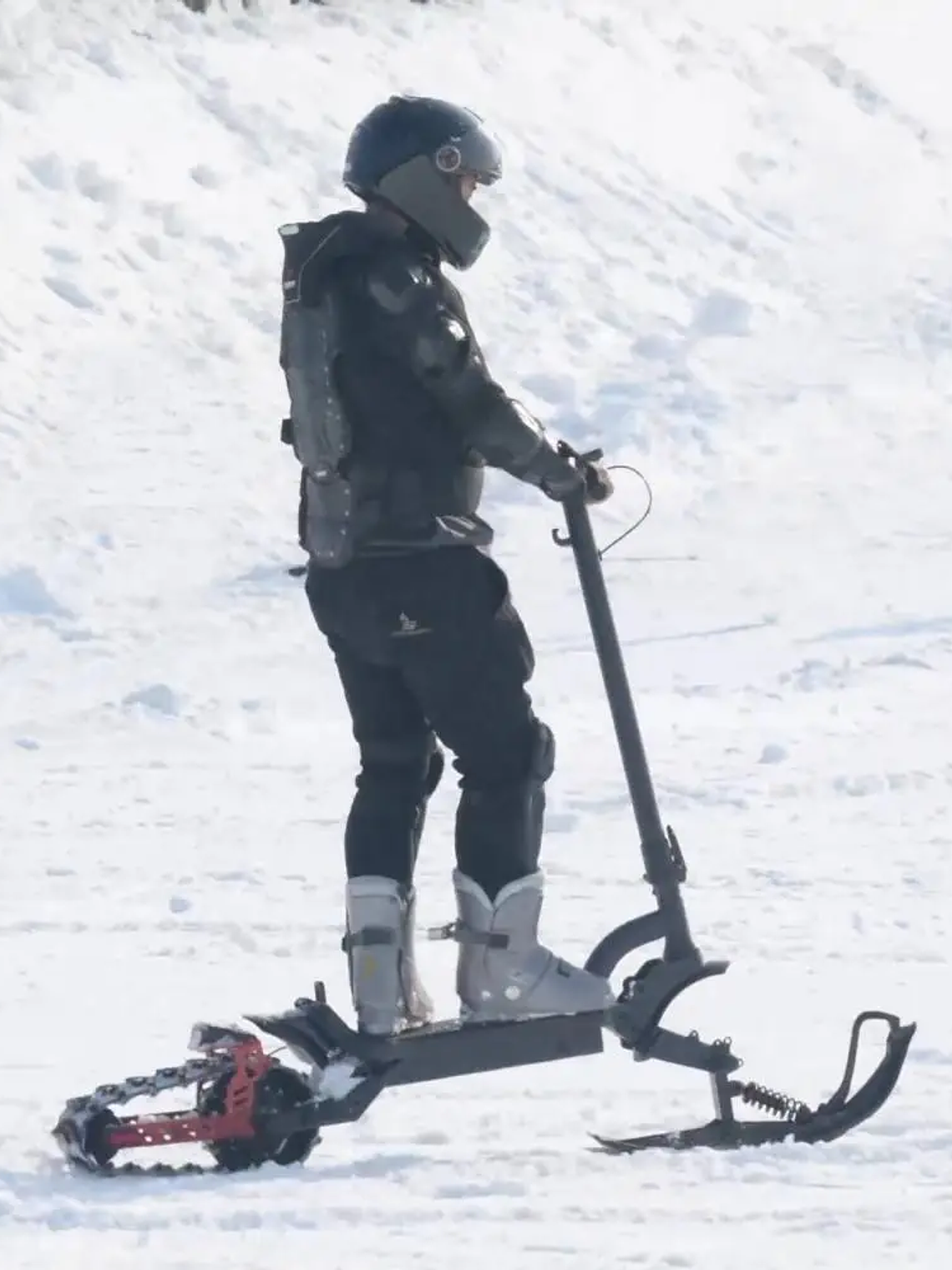 Patinete eléctrico de nieve 3-en-1, 45 km/h, 2000W, todo terreno. 4
