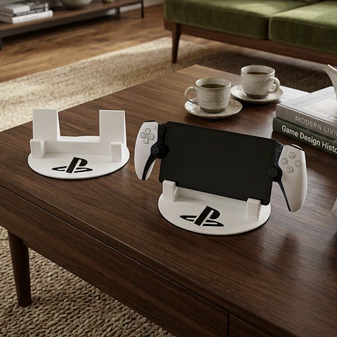 Soporte de mesa para PlayStation Portal – Diseño minimalista y funcional