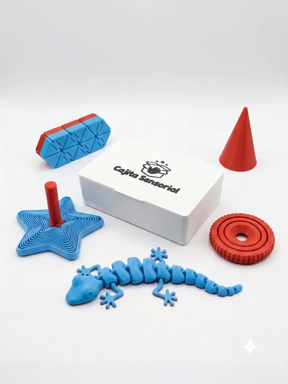 Kit sensorial de 5 juguetes interactivos  1
