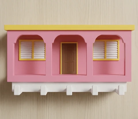 Porta llaves "La Casita" de Bad Bunny - Organizador de pared