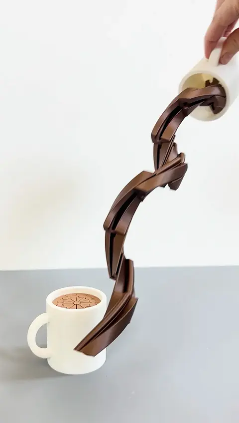 Taza fidget sensorial – Café articulado