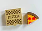 Rebanada pizza sensorial articulada – Fidget Toy con Mini Caja - Miniatura 1
