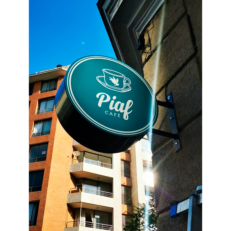 Letrero Lateral 2 Caras - RompeTrafico LUMINOSO 1