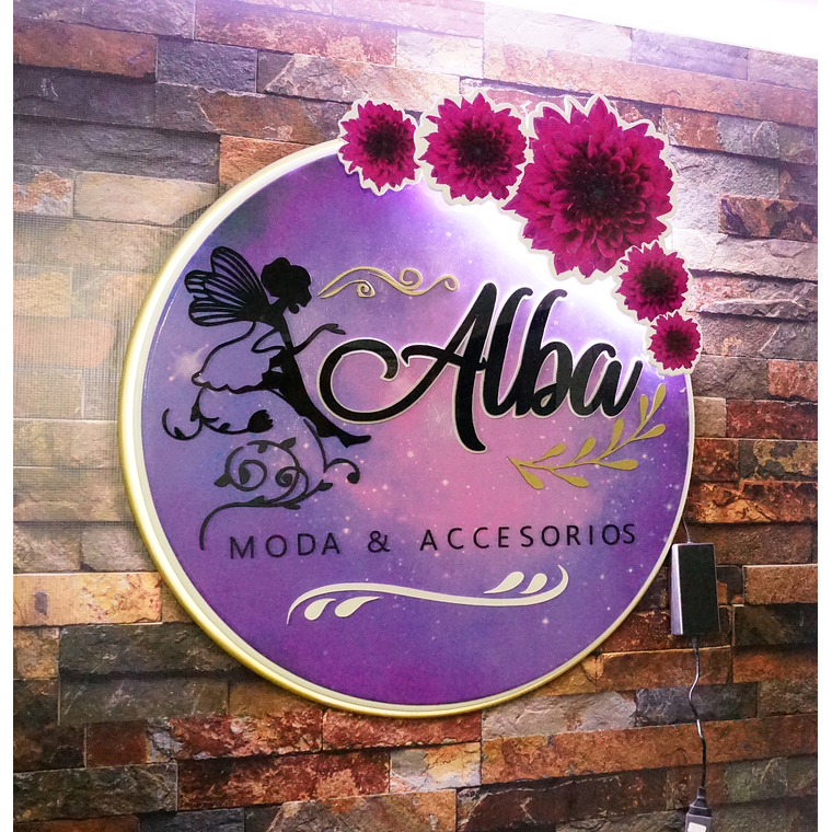 Letrero Relieves 3D 1