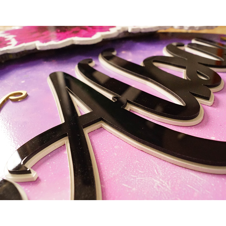 Letrero Relieves 3D 2