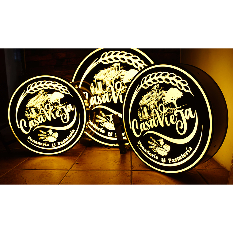 Letreros Personalizados PREMIUM - Volumetrico Acrilico Luminoso 2