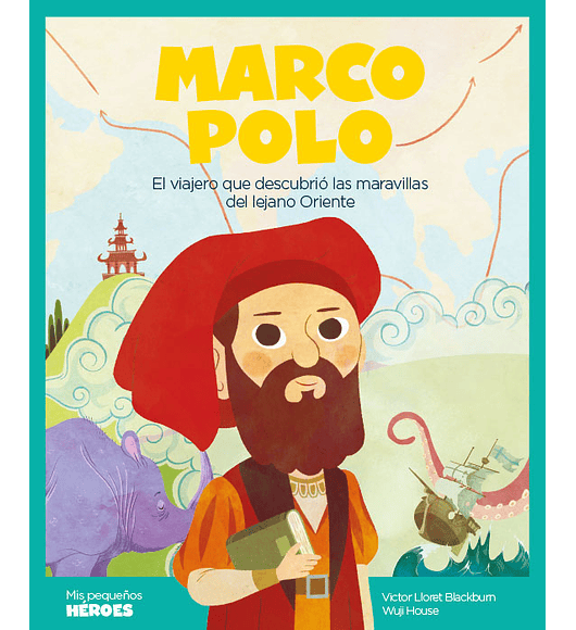 Libro  Mis pequeños héroes-Marco Polo