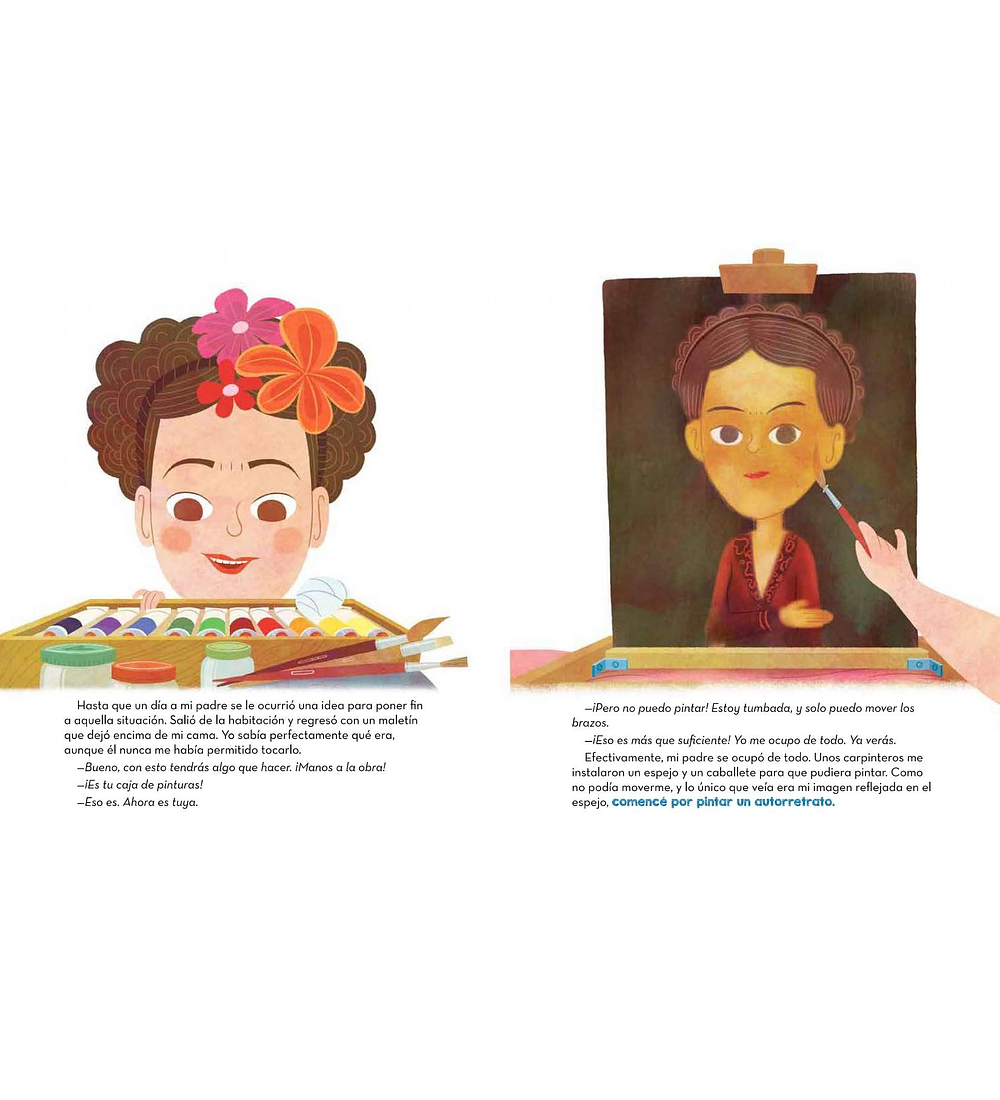 Libro  Mis pequeños héroes-Frida Kahlo