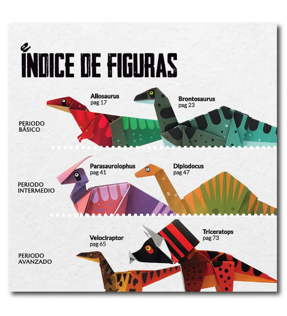 Libro Dinosaurios de Papel